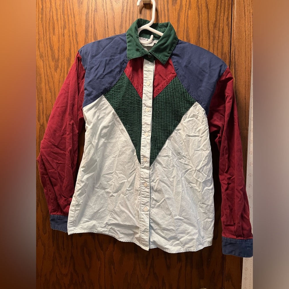 Vintage Women's Adobe Rose Western Shirt